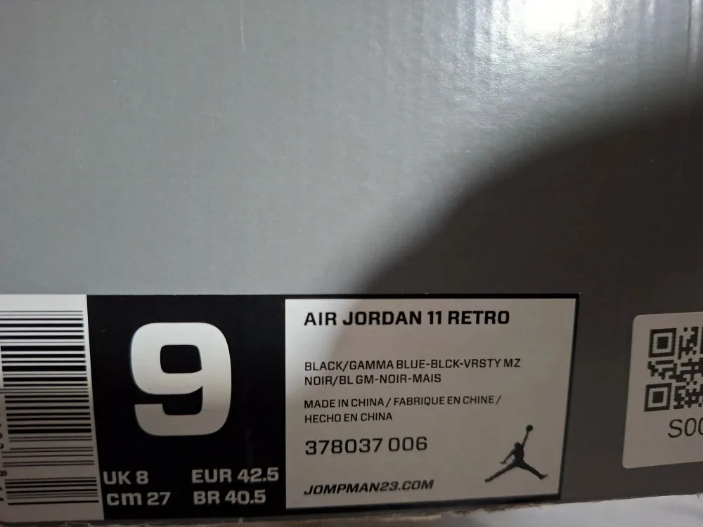 Jordan Retro 11 Gammas Size 9 Men's image indicator(8)