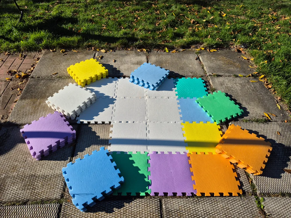 Colorful Foam Play Mat Tiles image indicator(7)