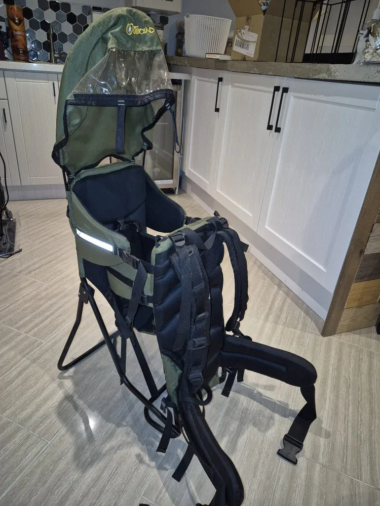 Outbound Child Carrier/hiking Backpack Olive Green image indicator(2)