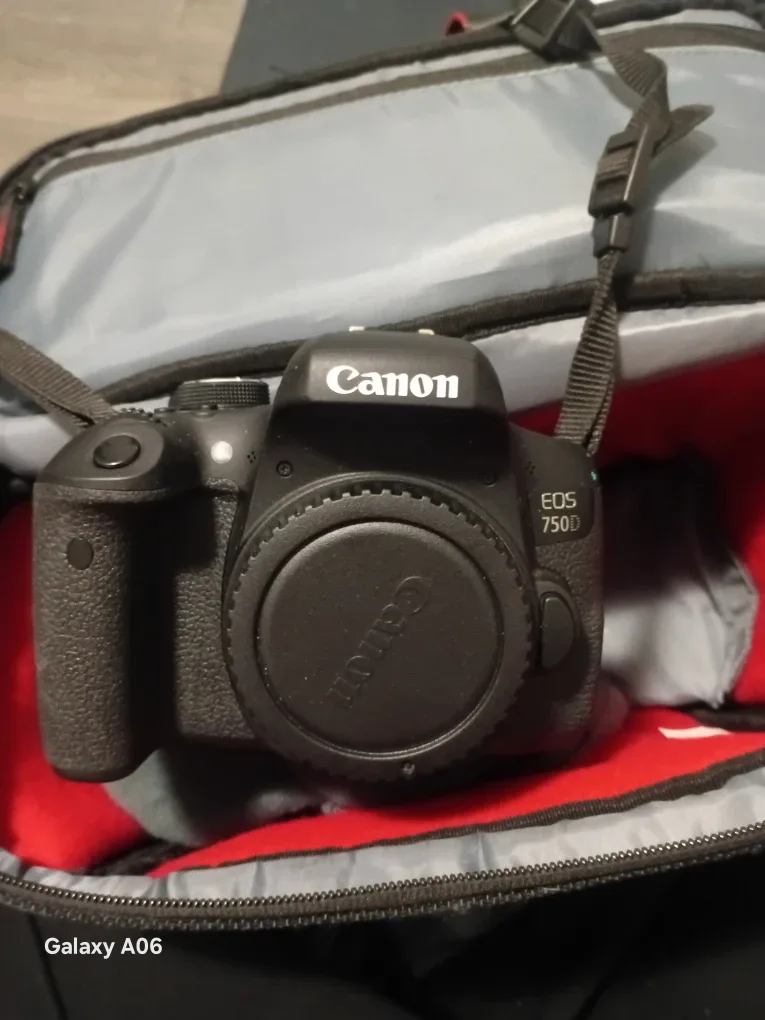 Canon EOS 750D DSLR Camera with Lens