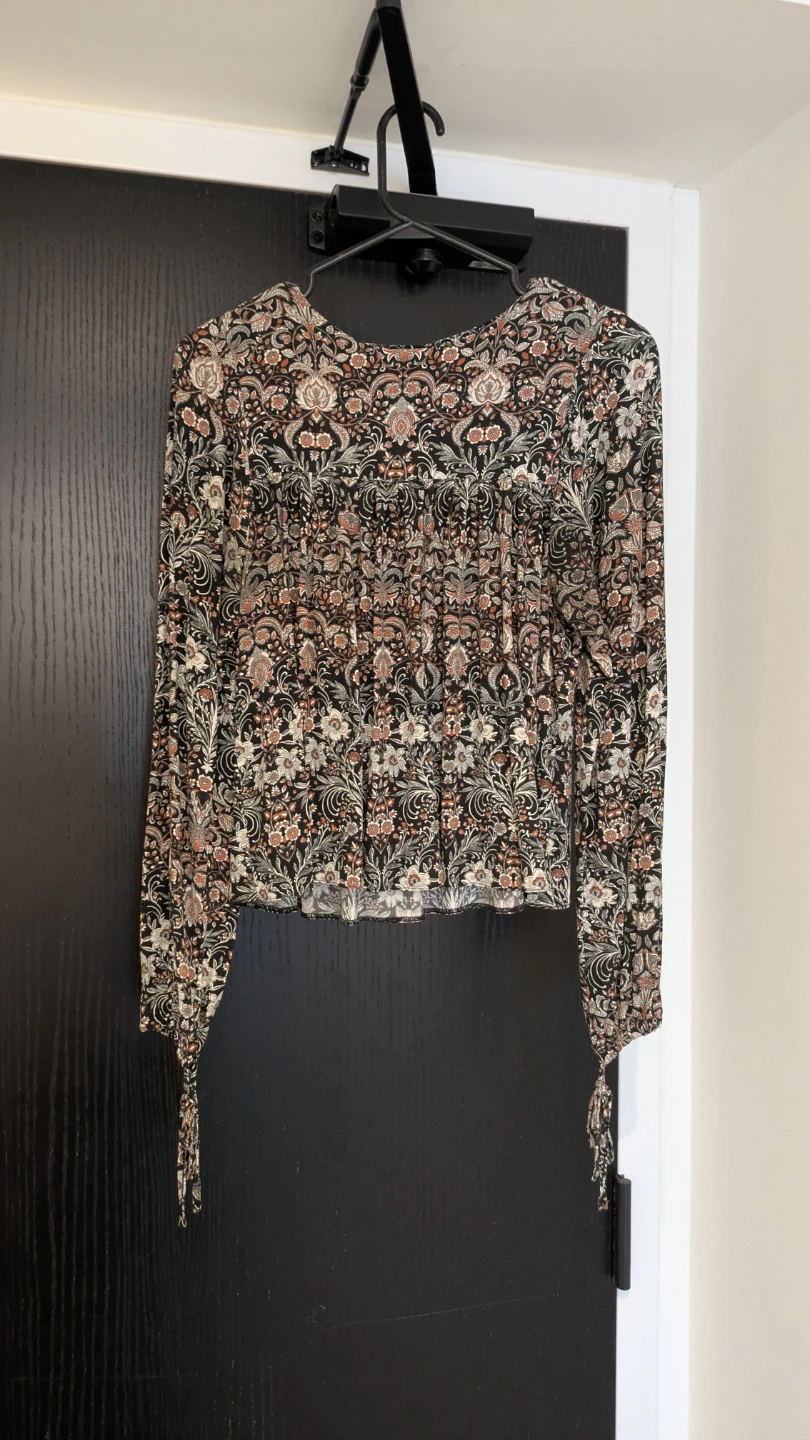 Nobody's Child Floral Blouse