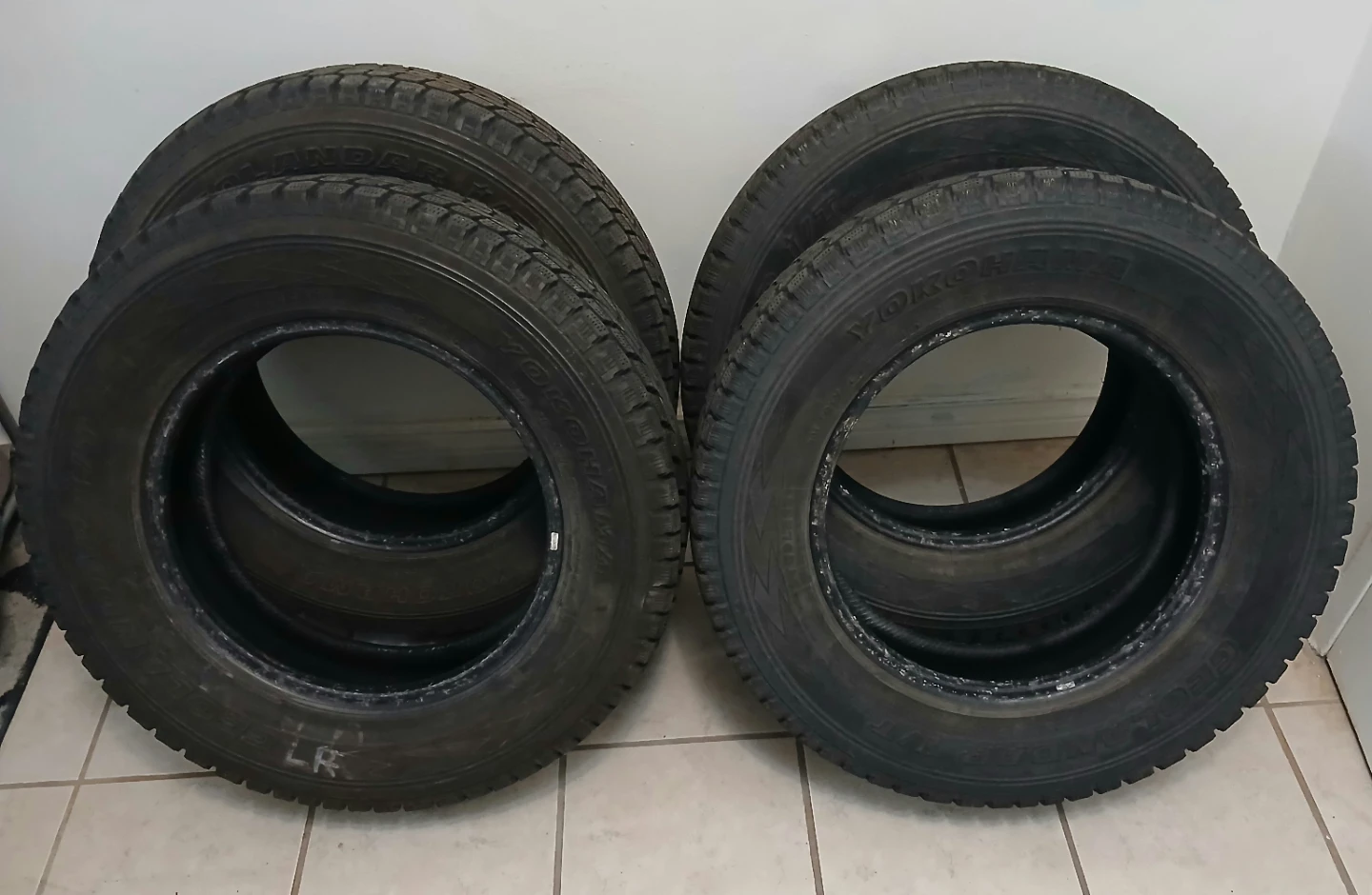 Yokohama 215/70R16 99Q Winter Radial Tires - Set of 4
