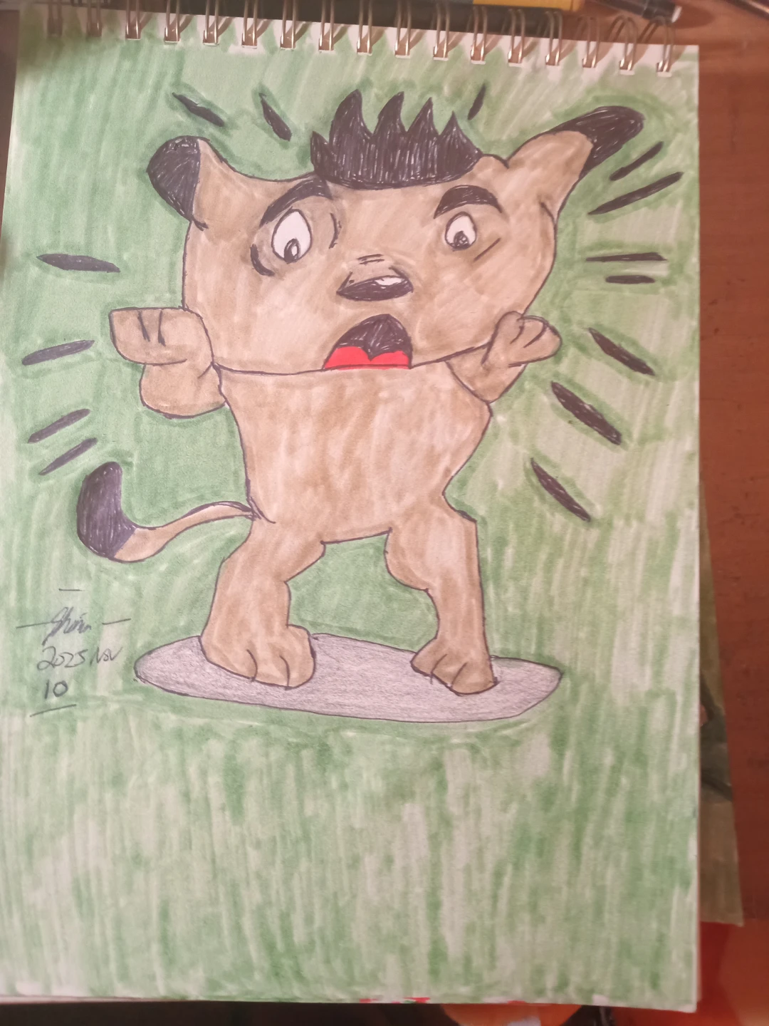 Animated Dog Drawing Illustration By Custom Artist - photo 3