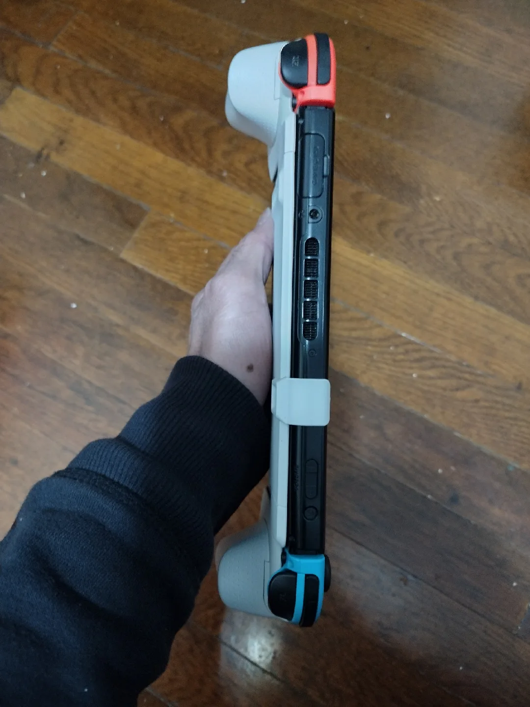 Nintendo Switch with Co Grip and Charger and Pokemon Shield Game image indicator(2)