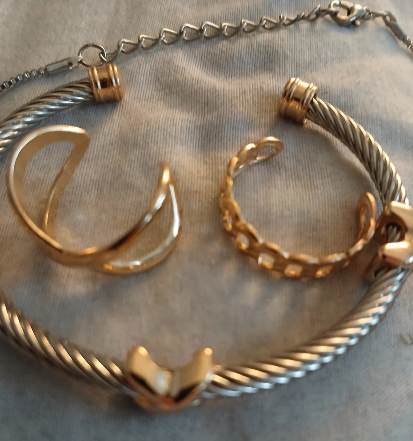 Bracelet, Ring and Necklace Set - photo 2