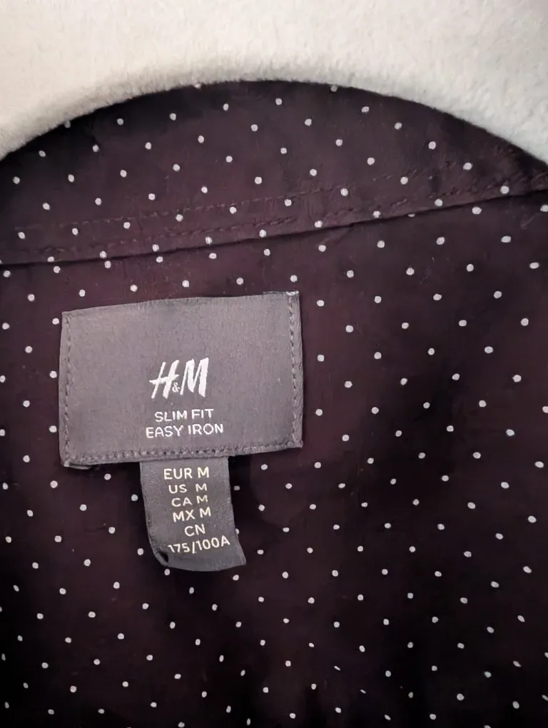 H&M Slim Fit Easy Iron Dress Shirt - M image indicator(2)