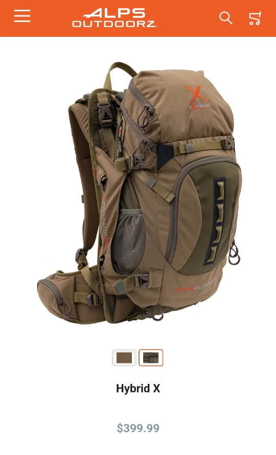 ALPS OutdoorZ Extreme Hybrid X Backpack