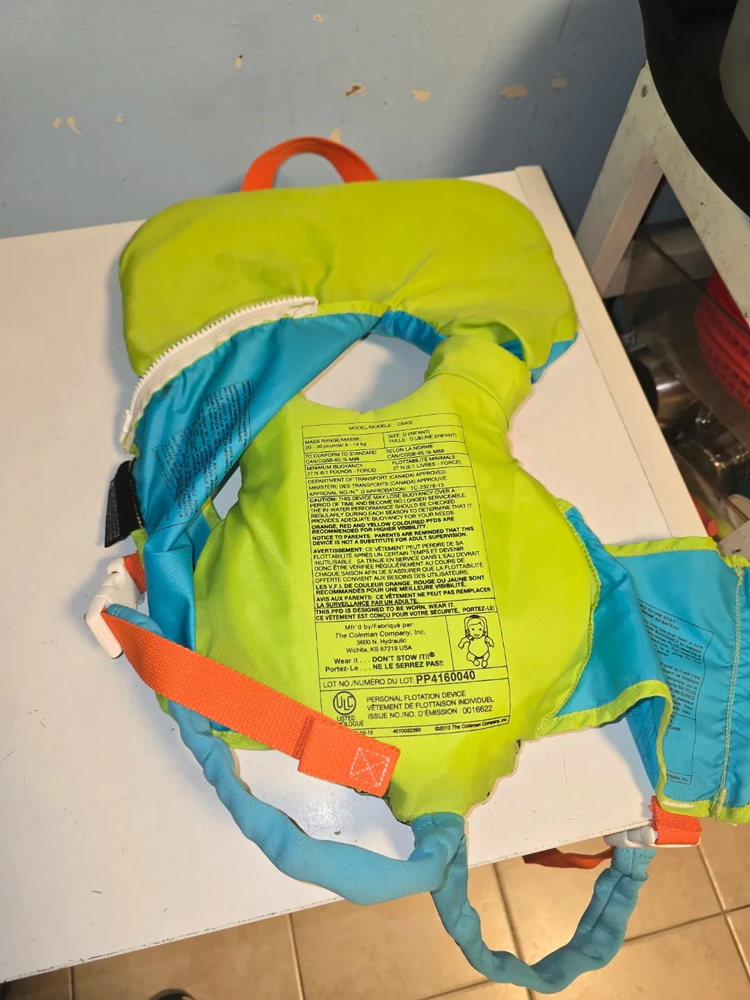 Infants Life Jacket - Stearns image indicator(3)
