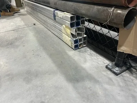 2"x1/8"x8' square aluminum for trade of like material in steel image indicator(4)