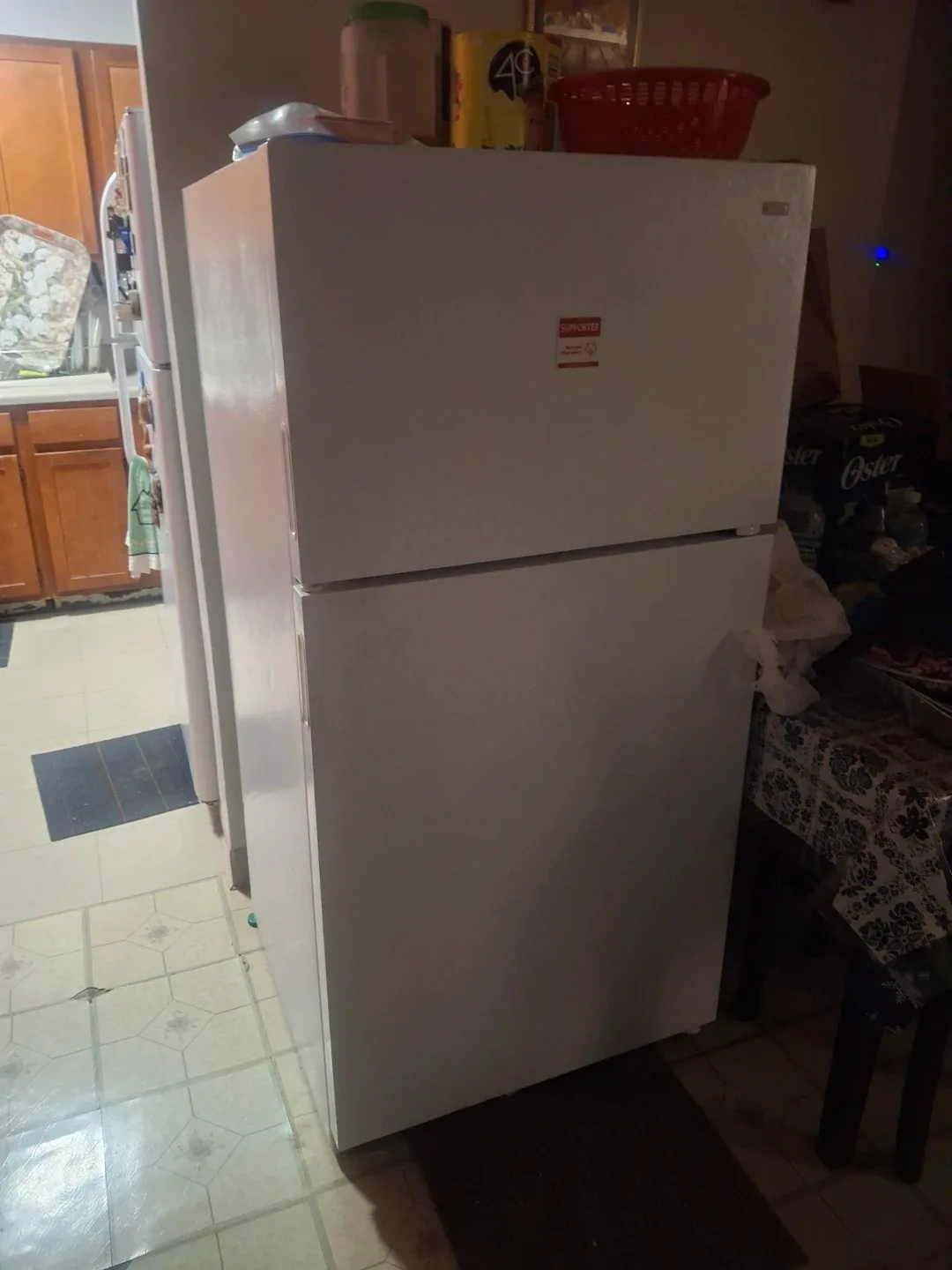 White Refrigerator and Deep freezer image indicator(2)