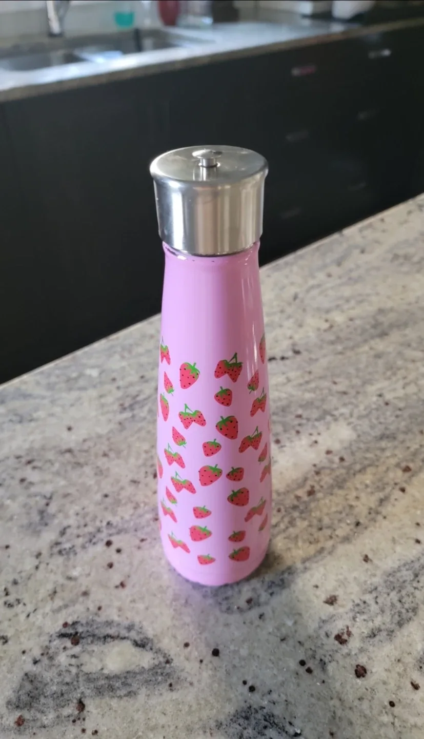 S'well Pink Strawberry Water Bottle
