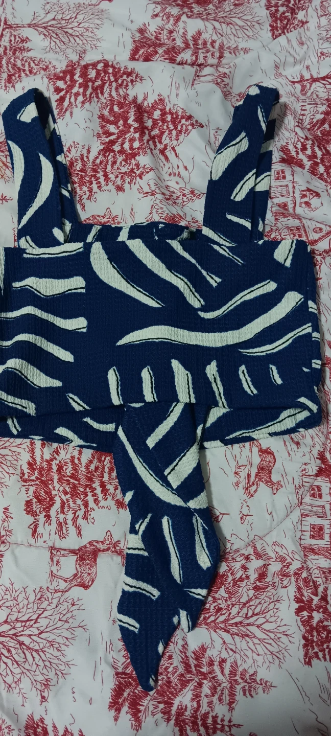 H&M Blue & White XS Top - photo 3