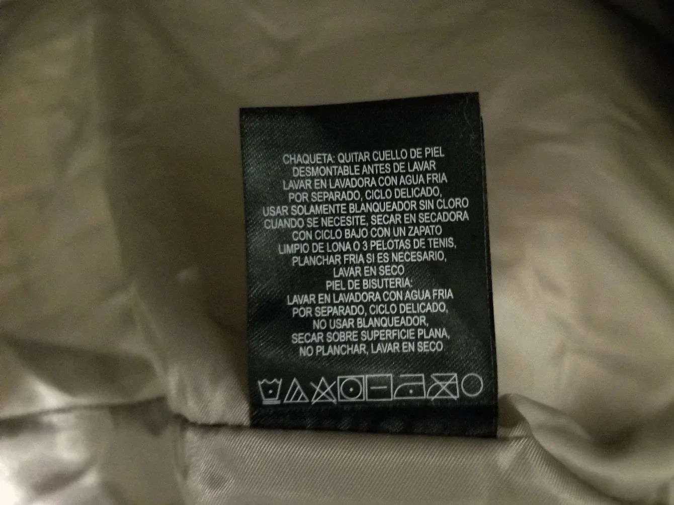 NWT Tahari Puffer Coat with Faux Fur Hood image indicator(4)