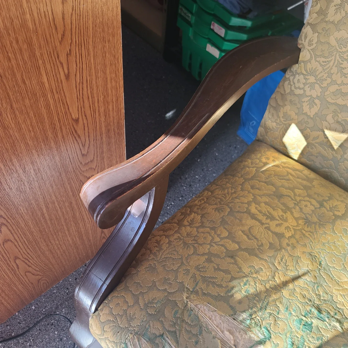 Vintage Armchair - Floral Pattern