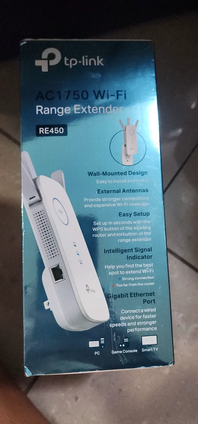 TP-Link AC1750 Wi-Fi Range Extender RE450 image indicator(4)