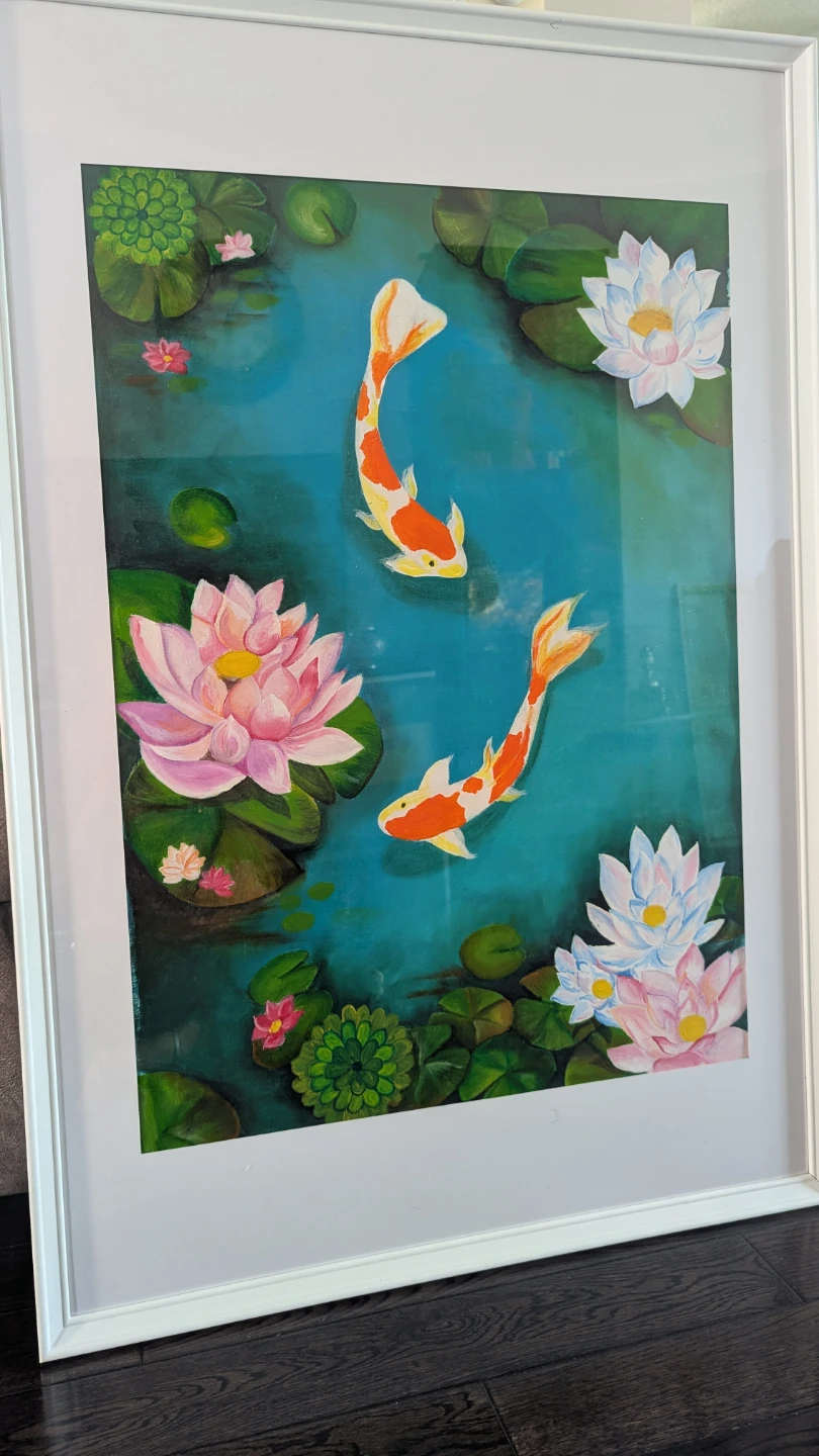Handmade oil painting