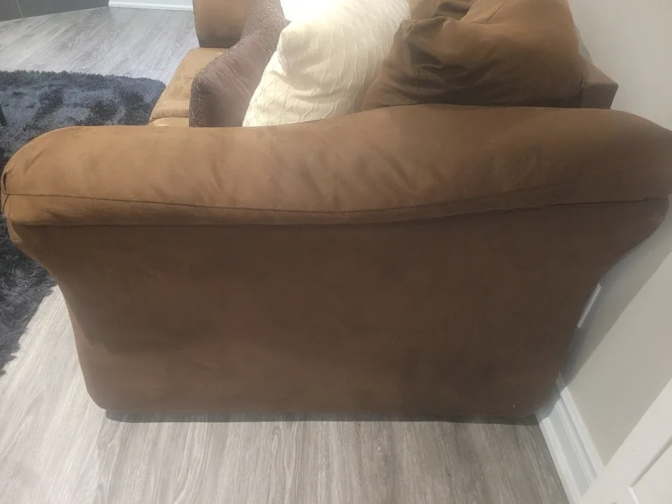 Brown Loveseat Sofa- $200 OBO image indicator(3)