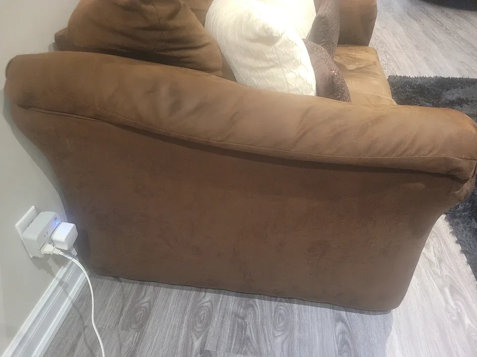 Brown Loveseat Sofa- $200 OBO image indicator(4)
