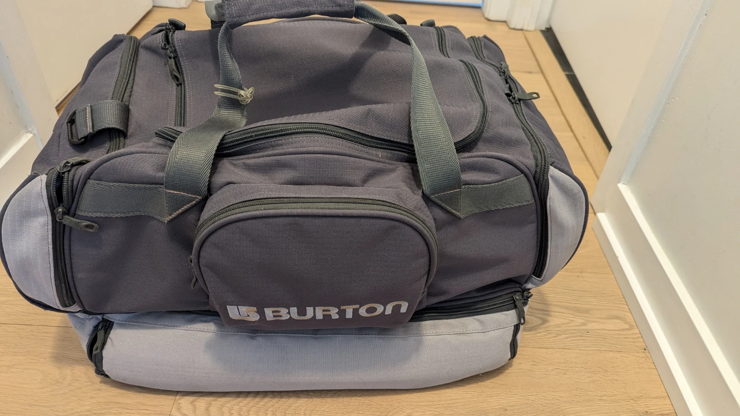 Burton Grey/Black Snowboard Boot Bag