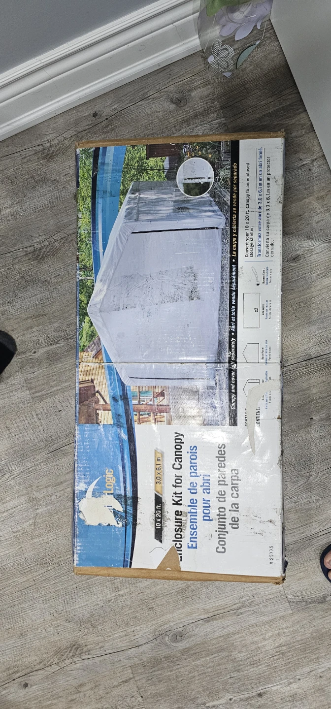 ShelterLogic Enclosure Kit for 10x20 ft Canopy - photo 2