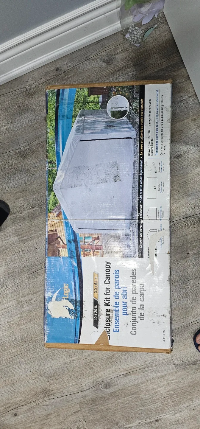 ShelterLogic Enclosure Kit for 10x20 ft Canopy image indicator(2)