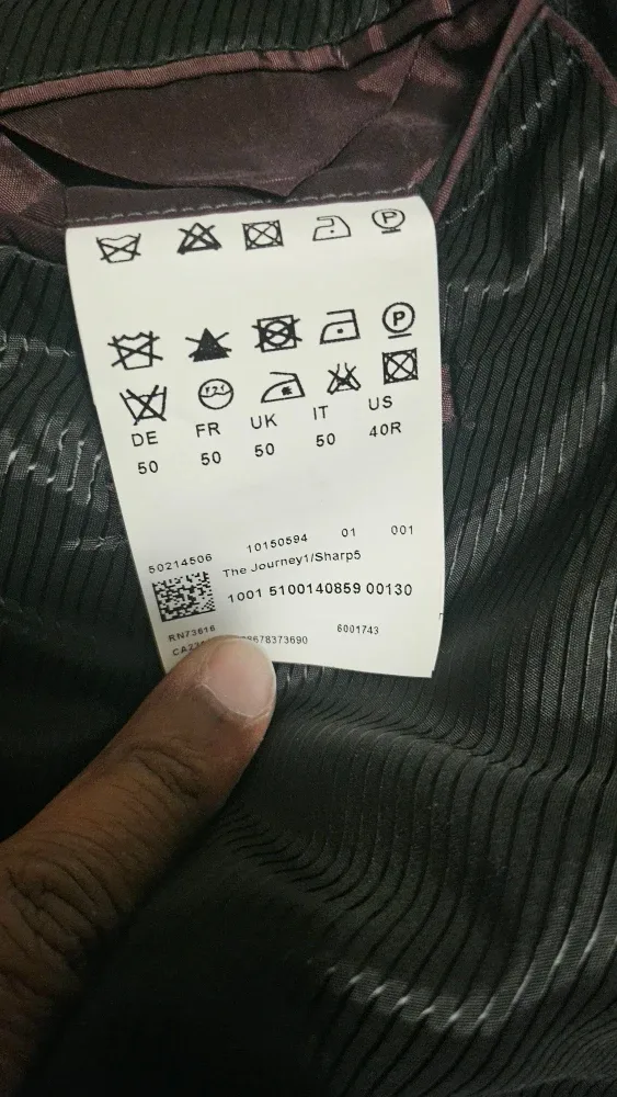 Hugo Boss The Journey1/Sharp5 Suit - Size 40R image indicator(4)