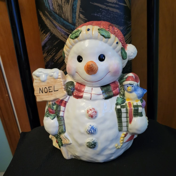 Snowman Cookie Jar