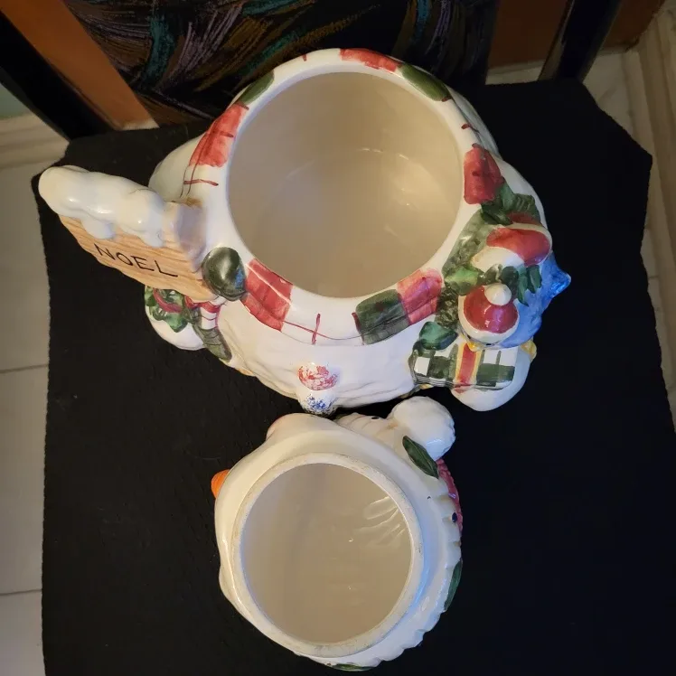 Snowman Cookie Jar image indicator(3)