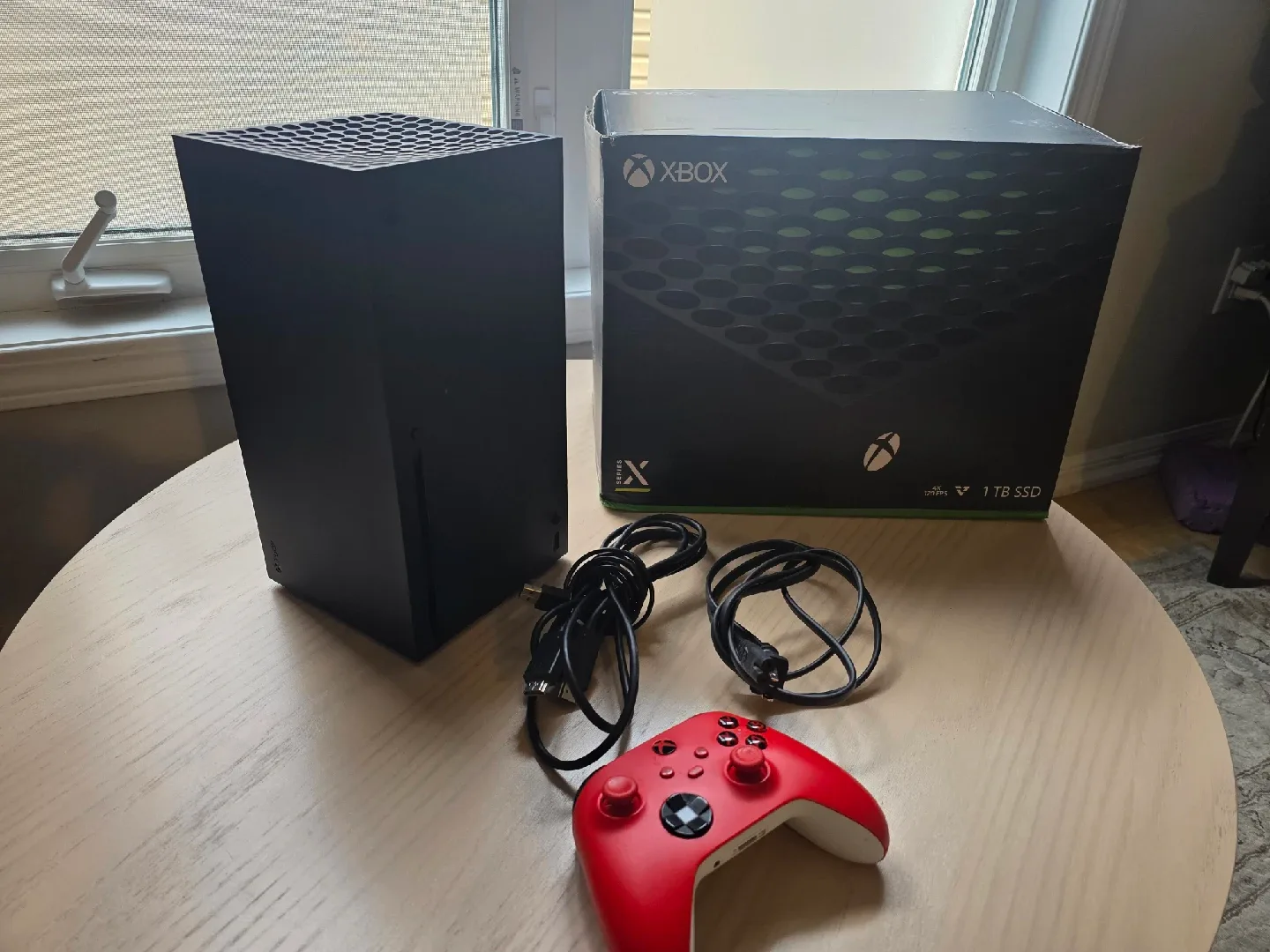 Xbox Series X 1TB SSD with Red Controller
