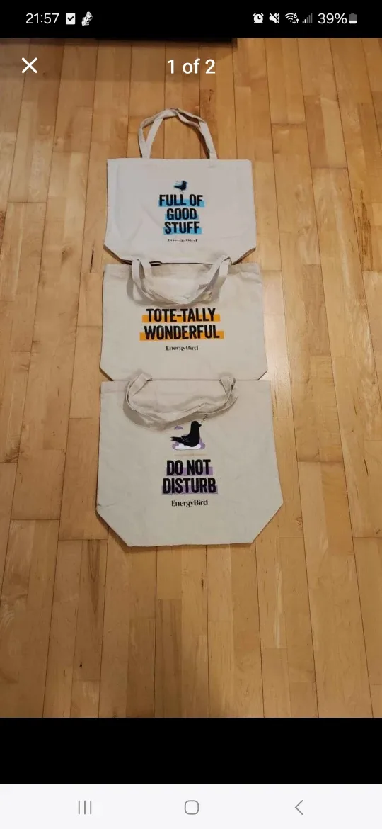 Large Bird Tote Bags