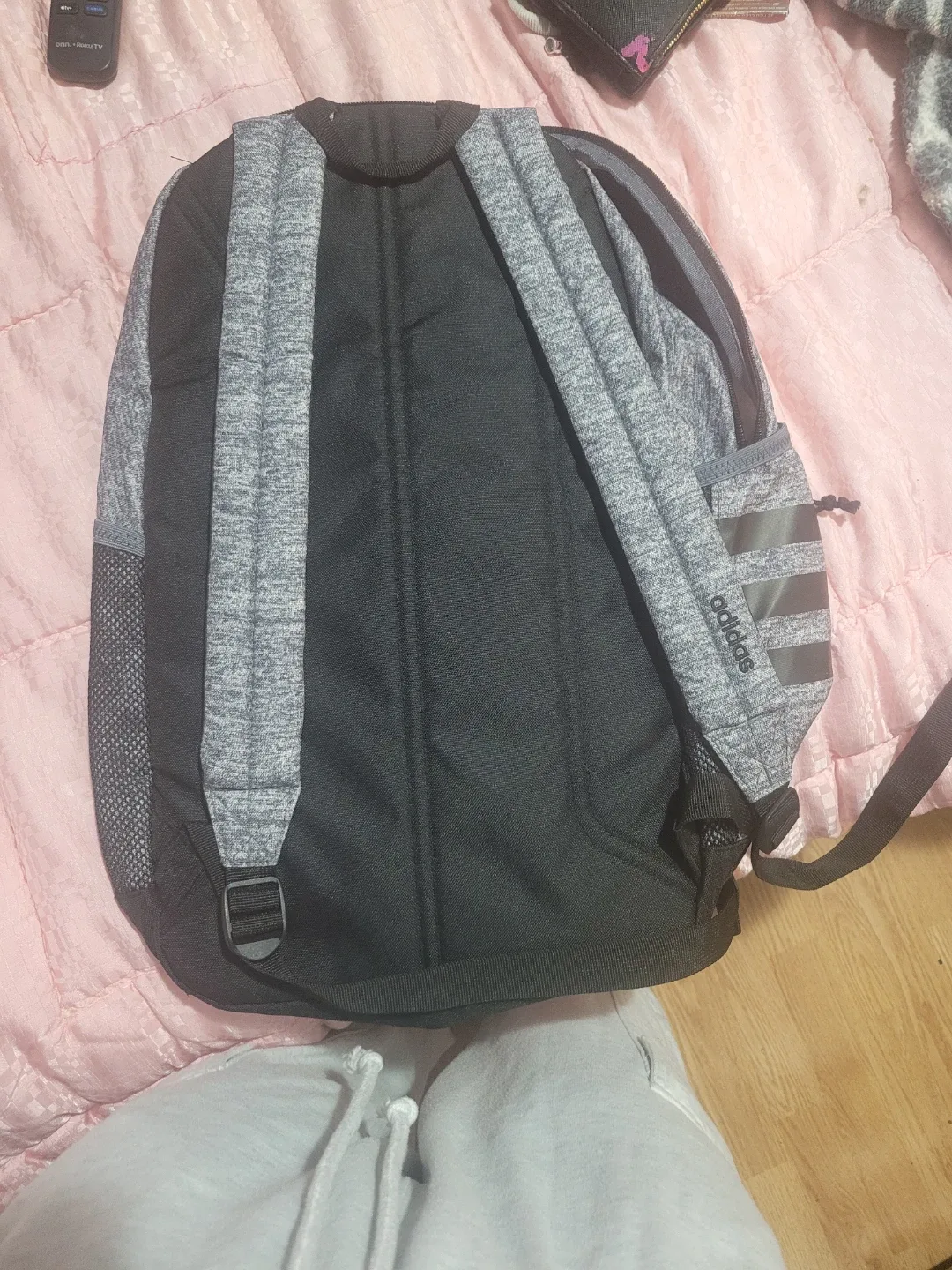 Adidas Backpack - Grey & Black image indicator(2)