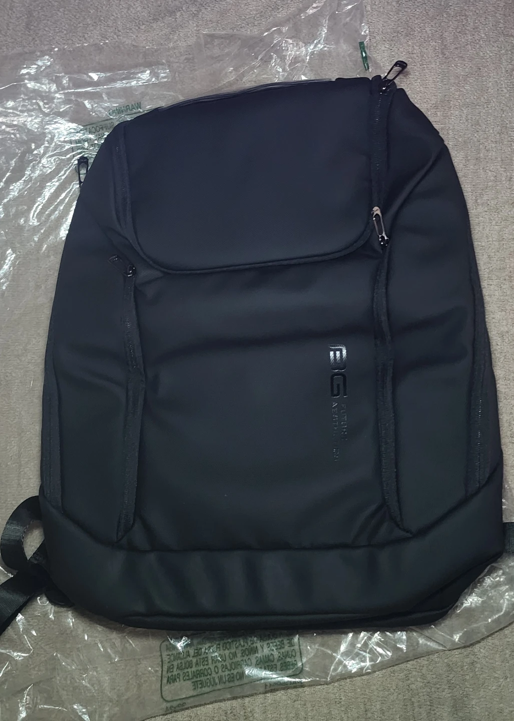 BANGE Business Smart 15.6" Laptop Backpack - Black - photo 2