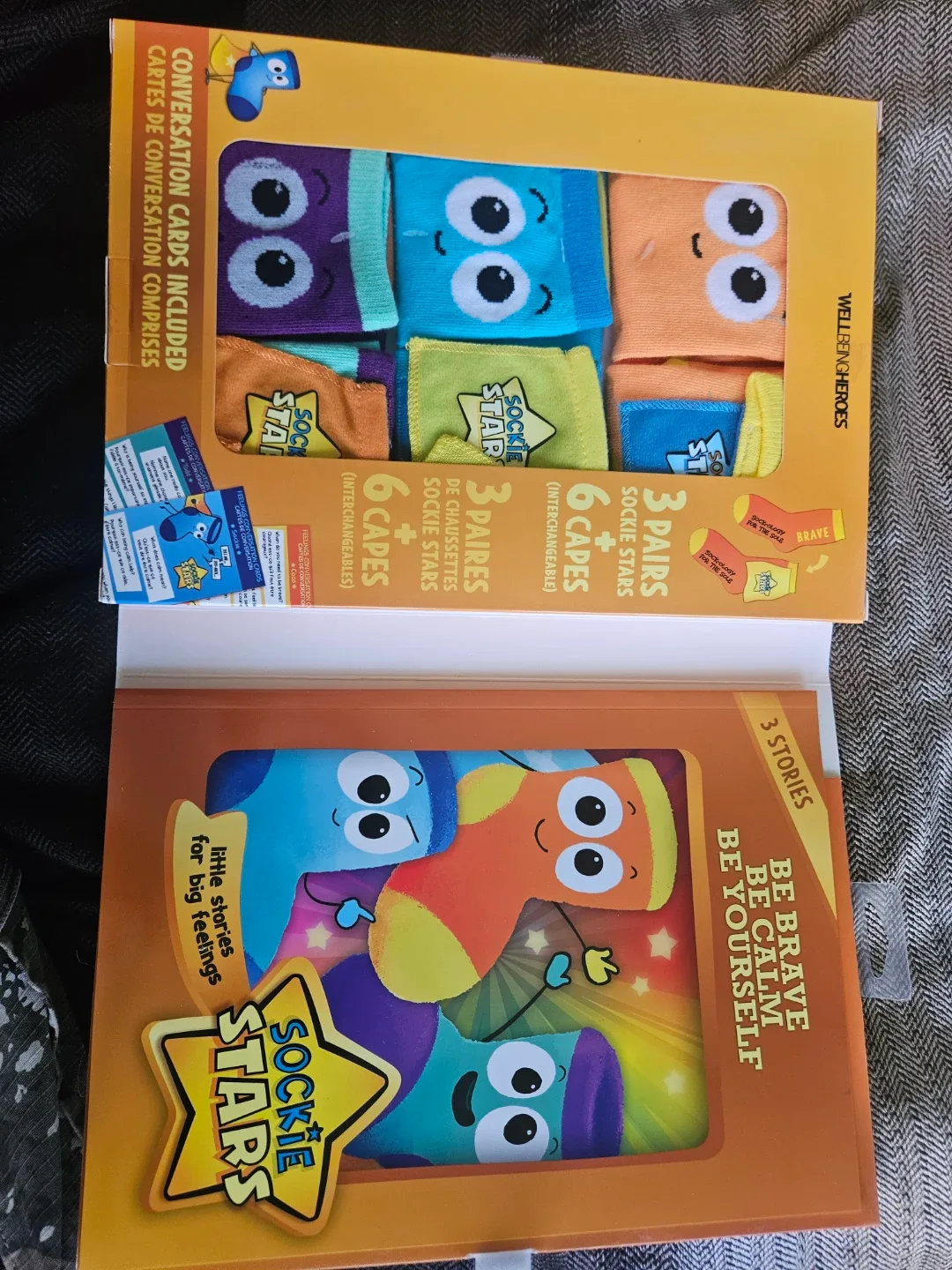 Wellbeing Heroes Sockie Stars - Socks with Capes image indicator(3)