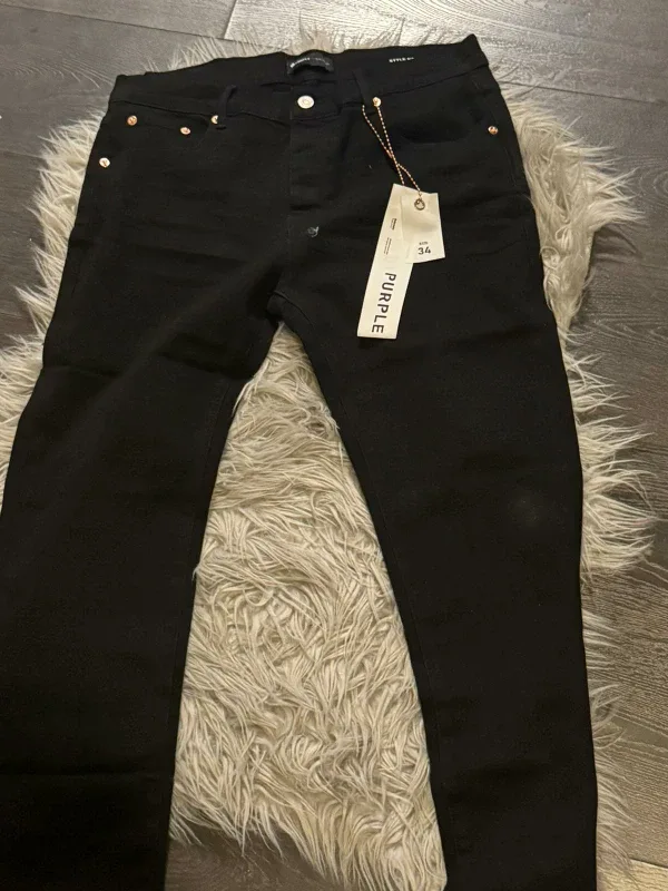 Purple Brand Black Jeans Size 34 thumbnail