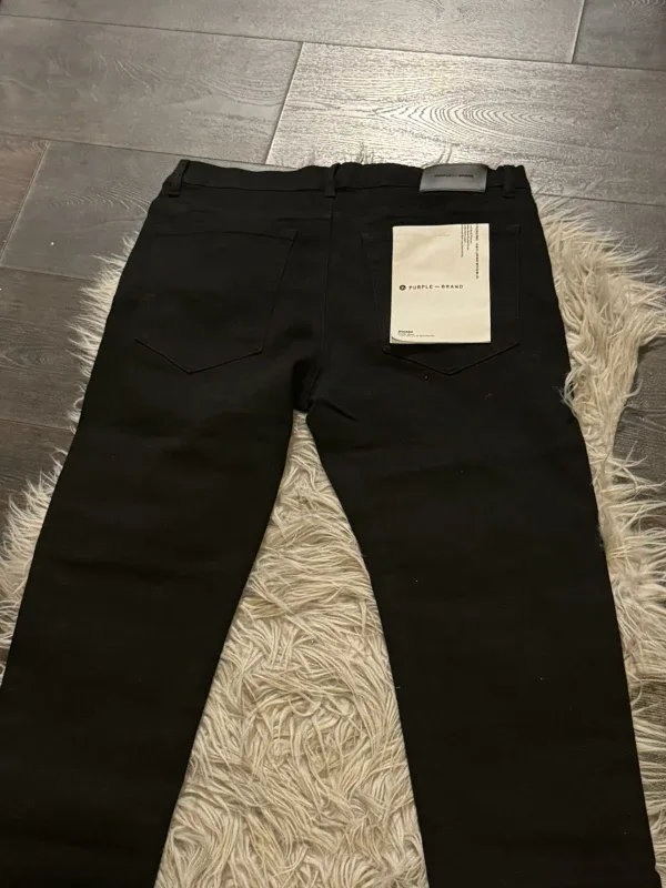 Purple Brand Black Jeans Size 34 image indicator(2)