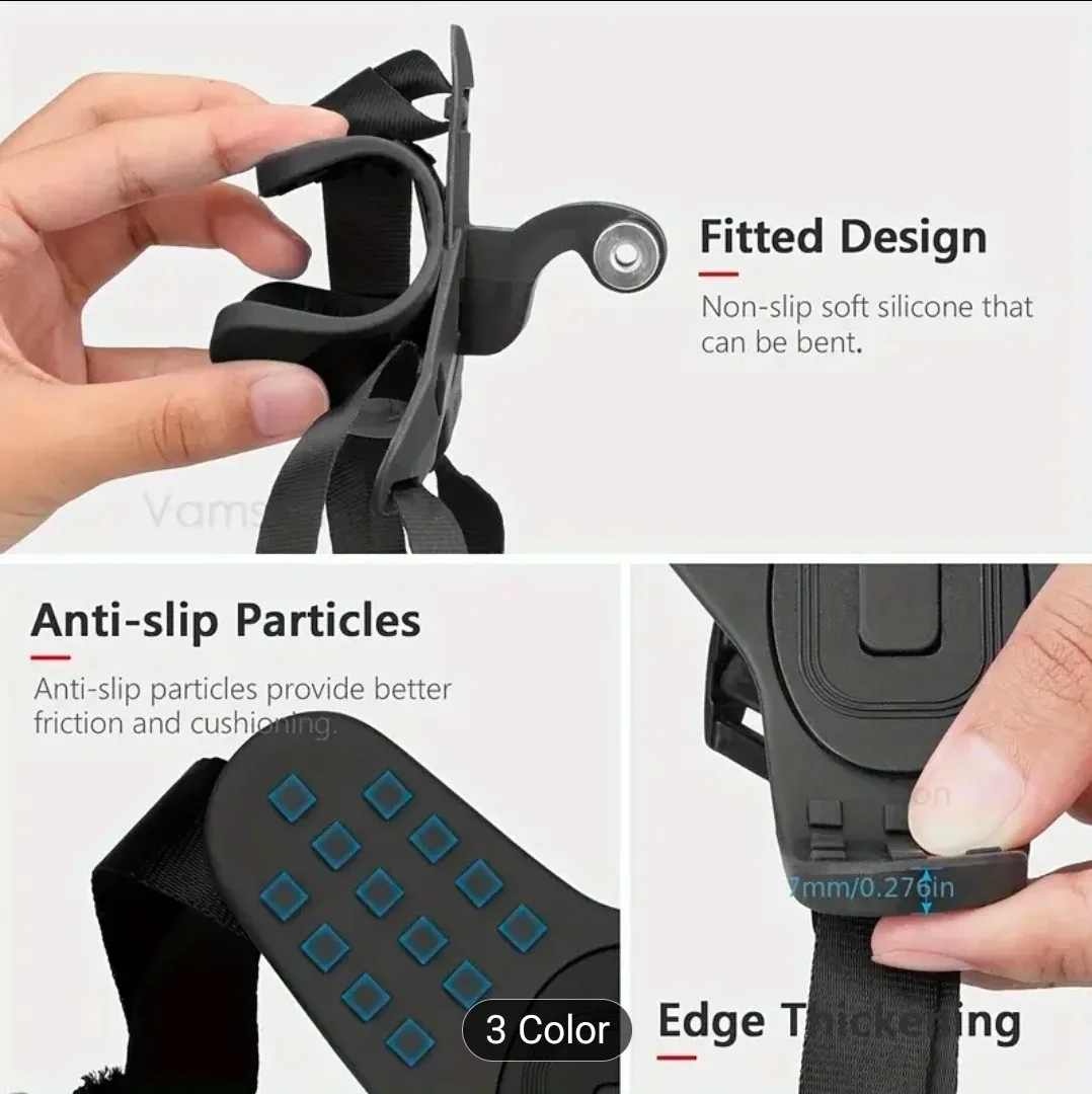 Motorcycle Helmet Chin Mount for Phone & Action Cam image indicator(6)