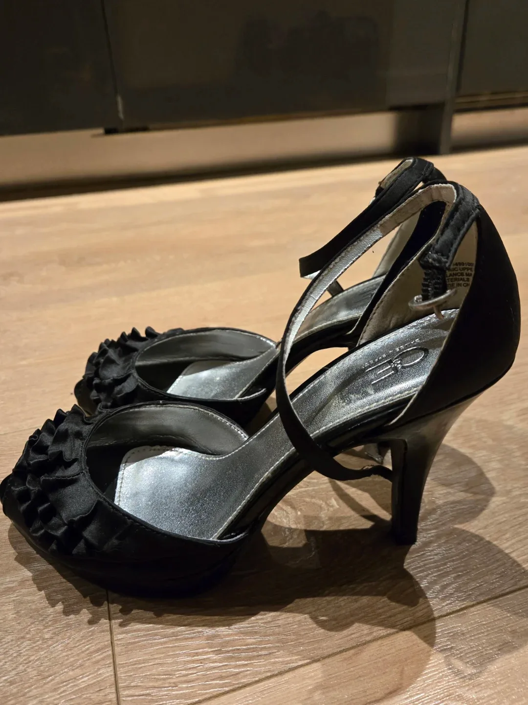 CE Black Heels, Size 7 (cause & Effect) image indicator(2)