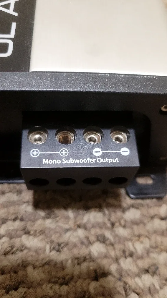 JL Audio JX1000/1D Car Amplifier