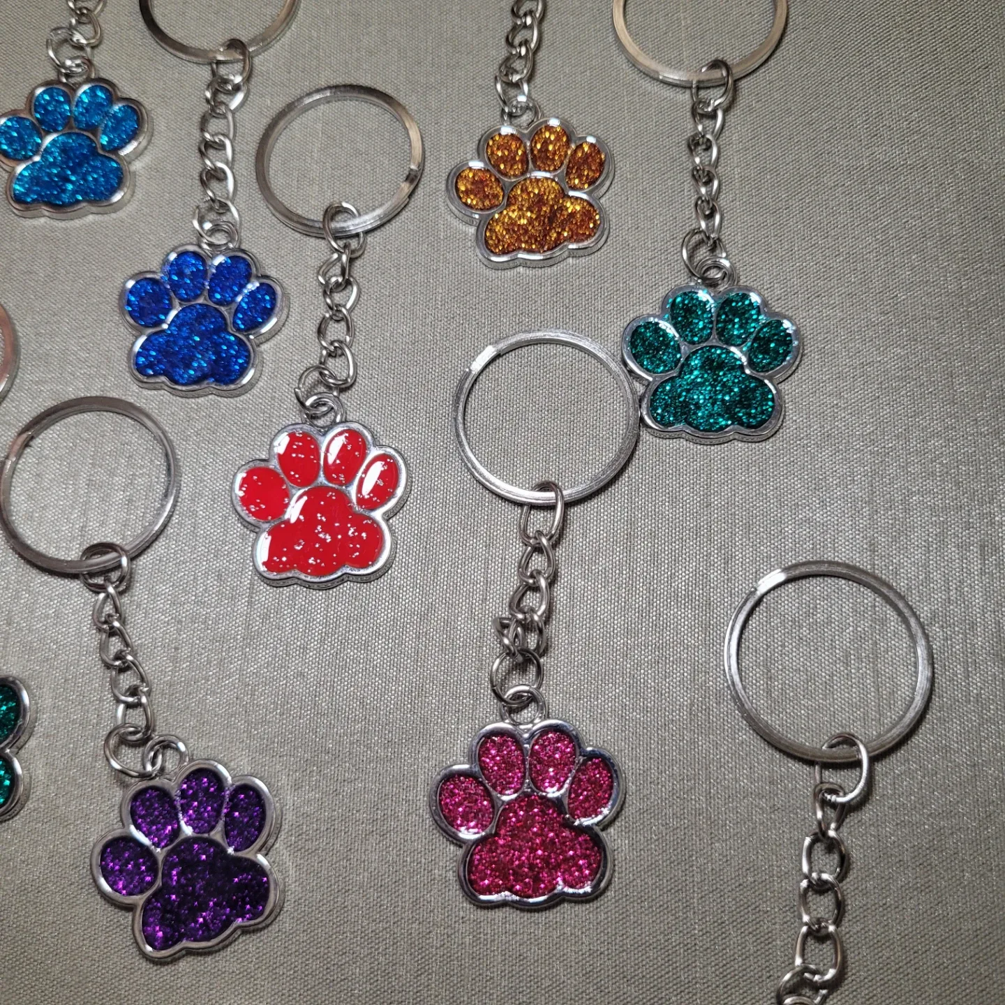 Paw Keychains Brand New without Tags 3.00 or 2 for 5.00 image indicator(6)