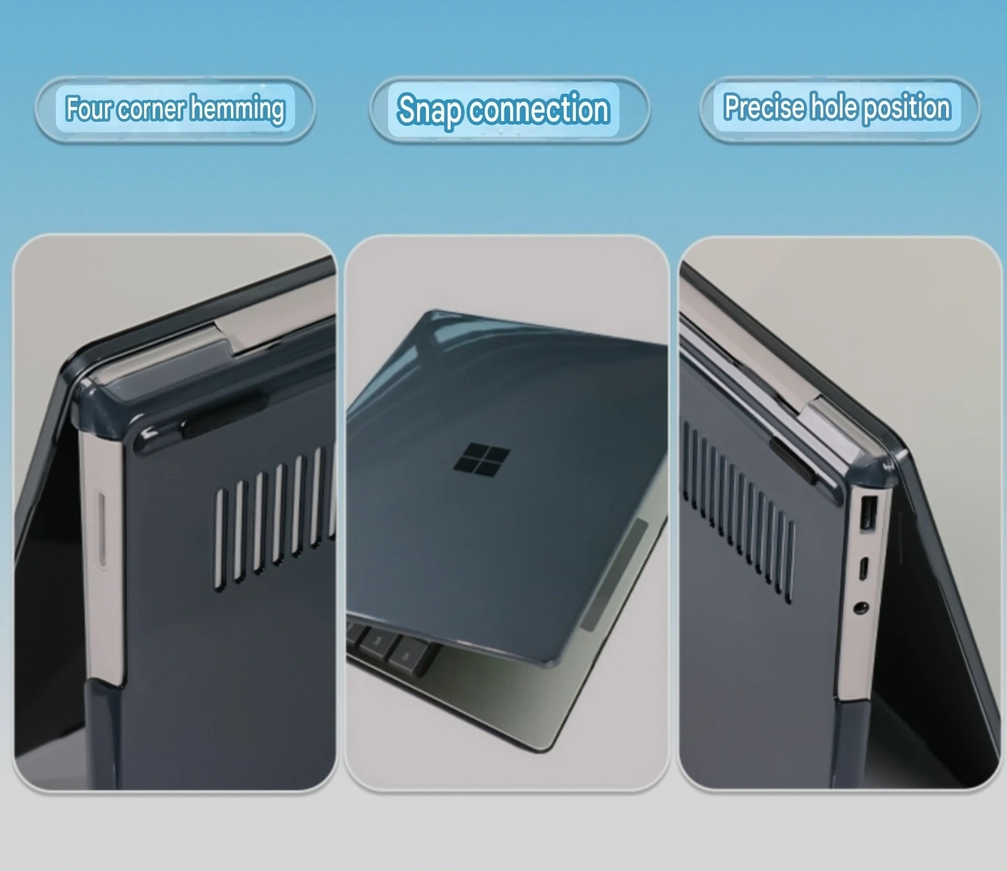 Microsoft Surface Laptop Go Frosted Protective Case - photo 4