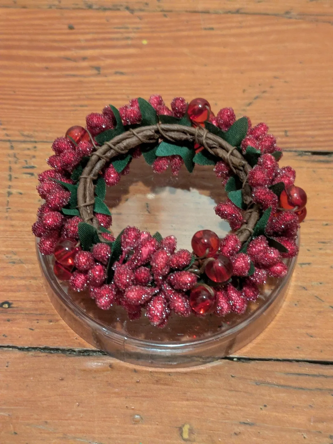 Pier 1 Sugared Cranberry Napkin Rings (Set of 6) image indicator(2)