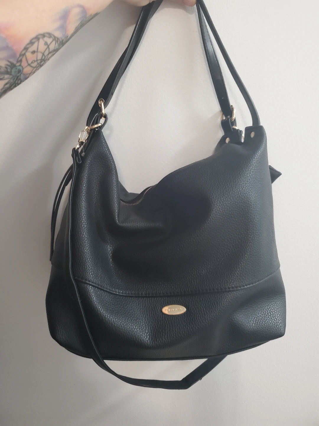 David Jones Black Shoulder Bag10$ or Trade for catlitter