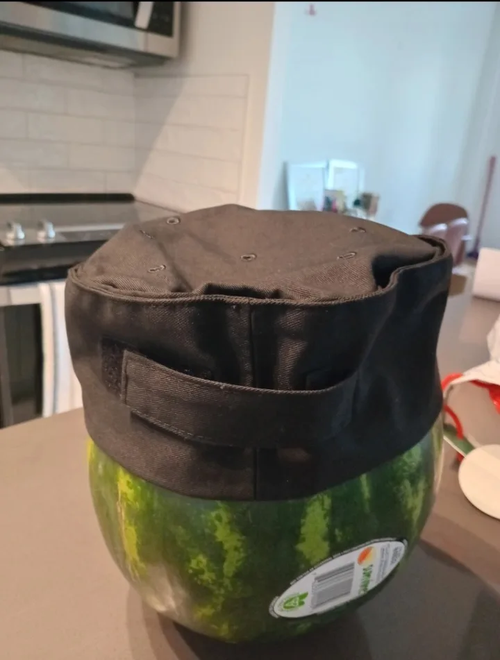 Black chef Cap