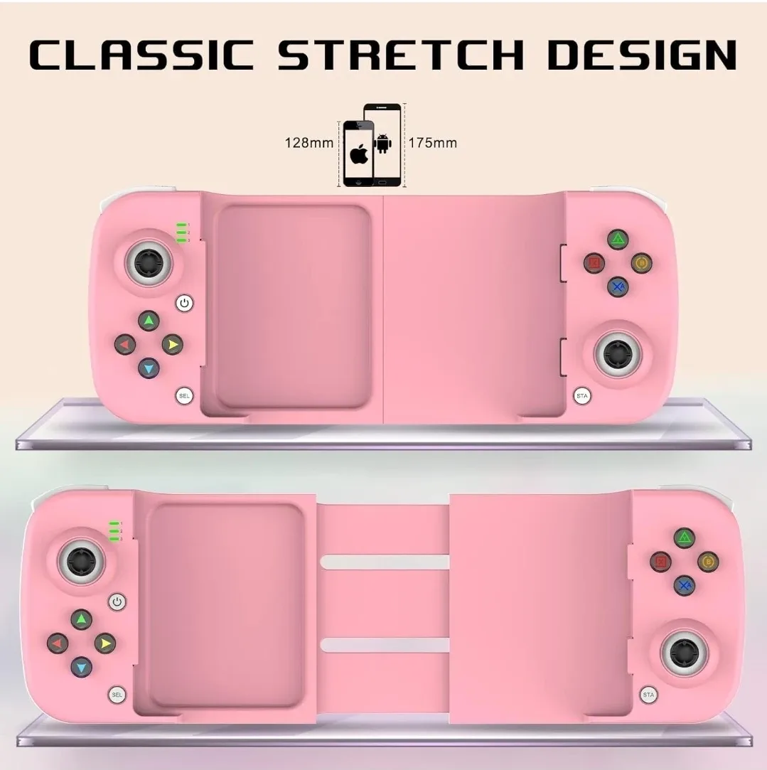Mobile Game Controller - Pink -NEW image indicator(4)
