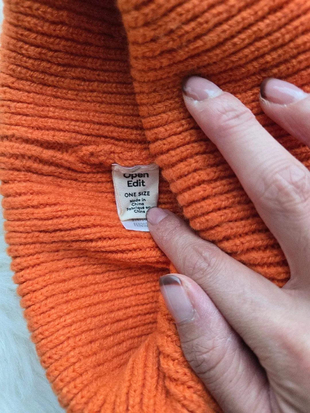 Orange Knit high image indicator(3)
