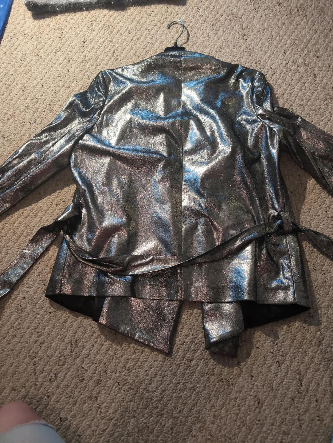 Donna Karan New York Silver Jacket - Size M image indicator(3)
