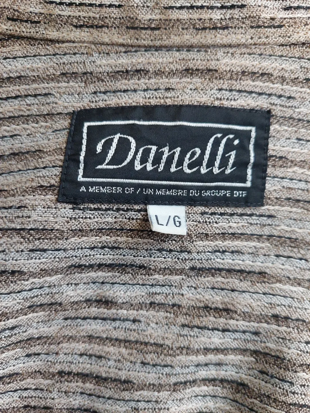 Striped Brown Long Sleeve Shirt image indicator(8)