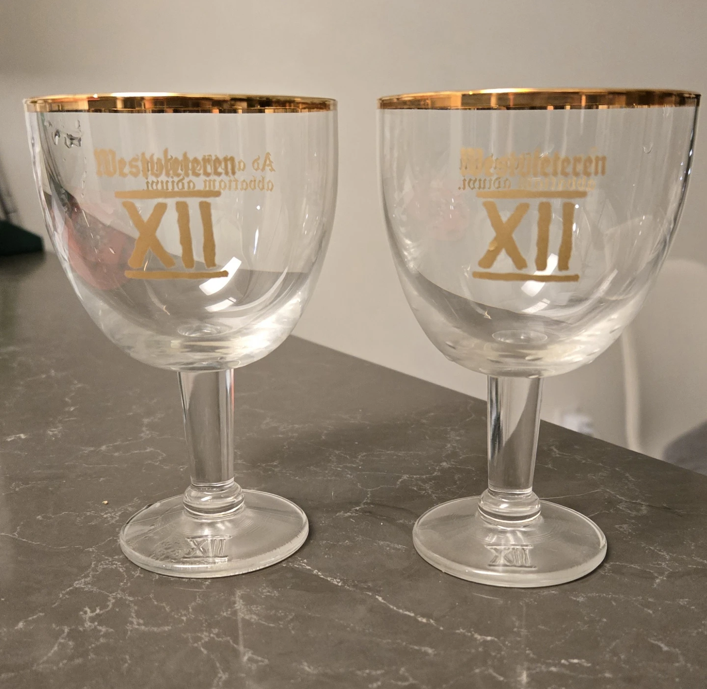 Westvleteren XII Beer Glasses - Set of 2