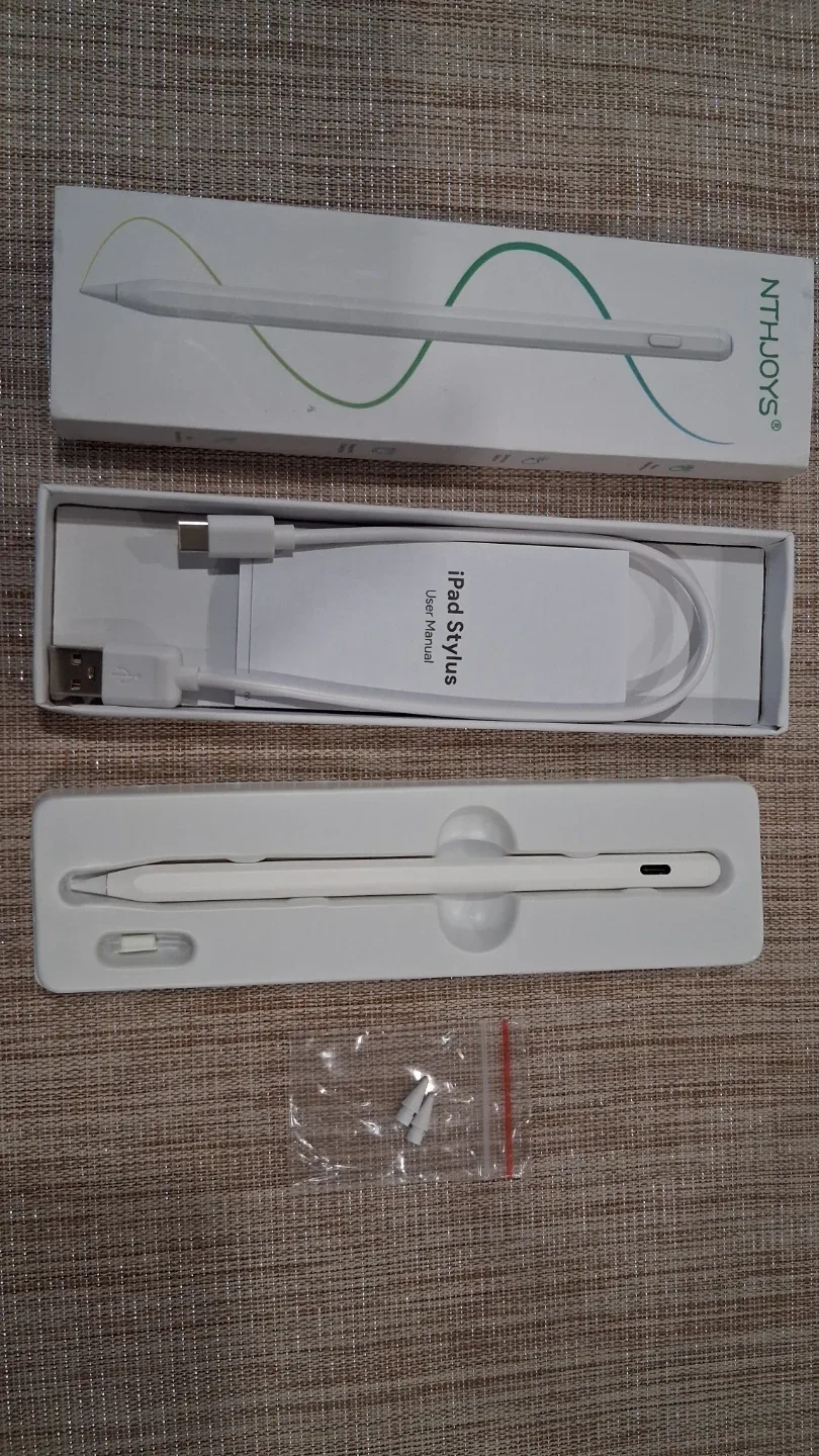 iPad Stylus Pencil, for iPad 2018 or later, White image indicator(2)