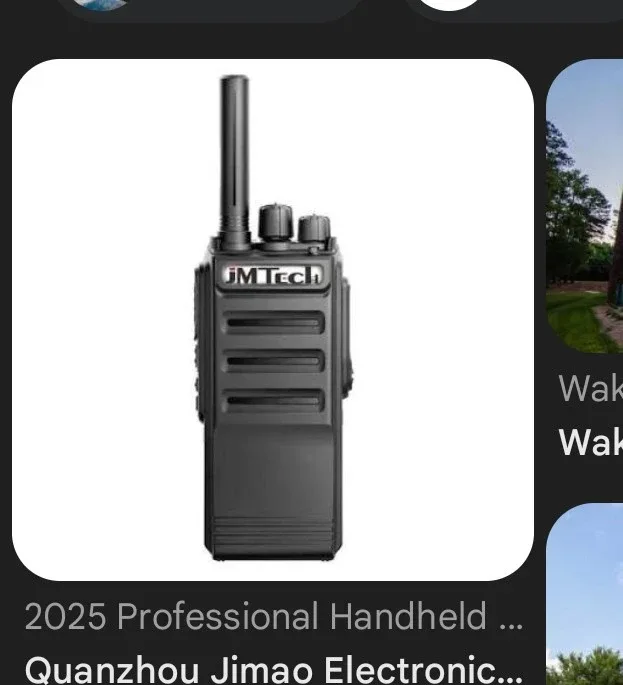 JM Tech Professional Handheld Two-Way Radio